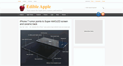 Desktop Screenshot of edibleapple.com